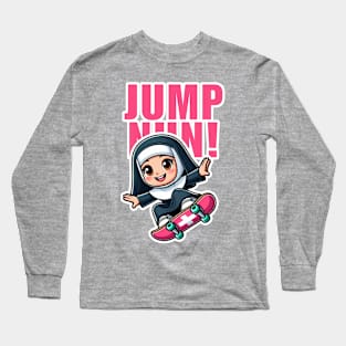 Jump Nun! Long Sleeve T-Shirt